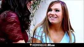 Mother talking to daughter about sex