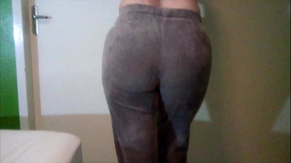 Hot ass teen in tight gray pants scene