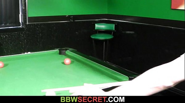 Older mature fucks younger on pool table scene