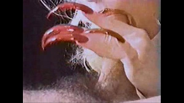 Handjob cumshots with long nails scene