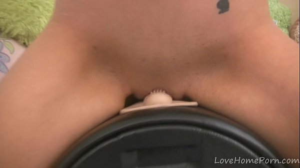 Wife tries fuck machine scene