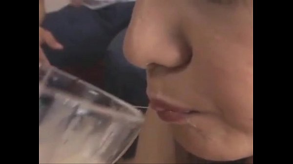 Japanese mother drink front daughter scene