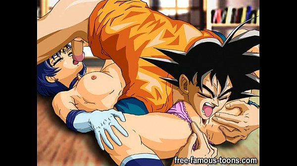 Famous hentai cartoon heroes group sex scene