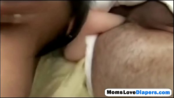 Blonde mom anal fucks a boy scene