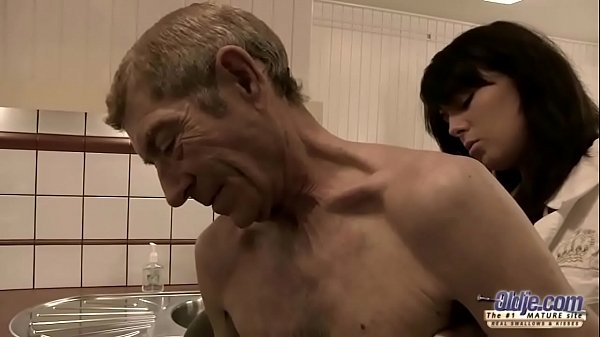 Bounded teen fucked by old man scene