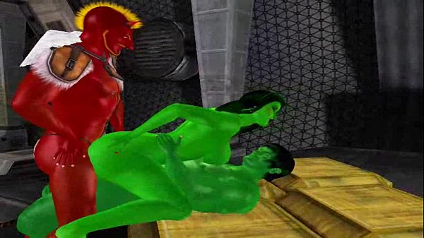Hot she hulk masturbation scene