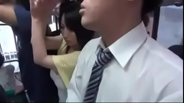 Japanese grouped sex on bus scene