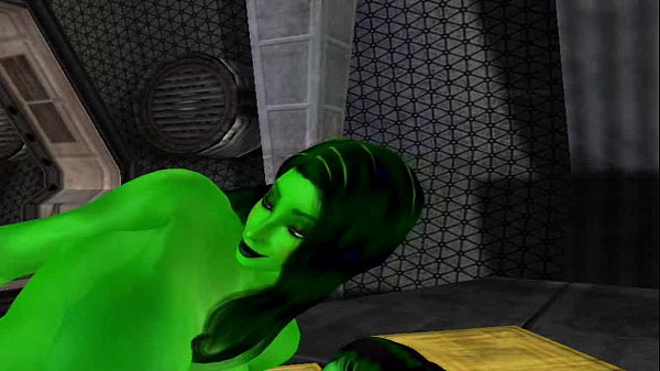 Hot she hulk masturbation scene