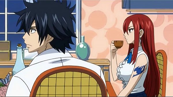 Fairy tail grey hentai animation scene