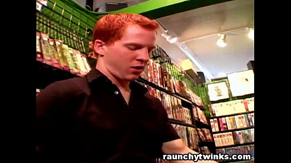 Amateur twinks solo public store masturbation scene