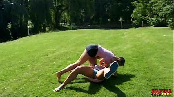 Brother and sister hot wrestling scene