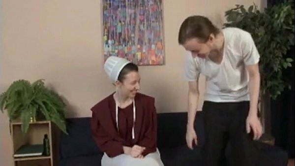 Amish mom gives son blowjob scene
