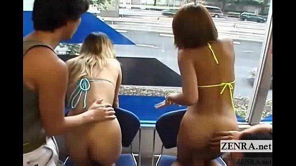 Hot japanese public sex with group scene