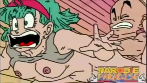 Lesbian dragon ball z hentai kiss scene