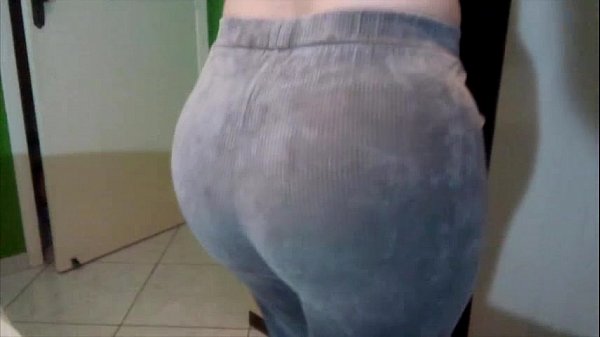 Hot ass teen in tight gray pants scene