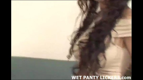 Soaking wet masturbation panties scene