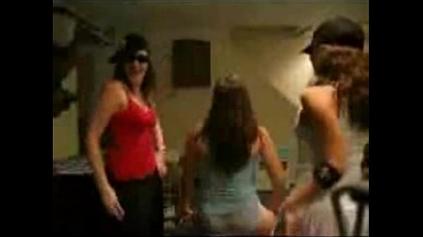 Sexy girls asses shaking and dancing scene