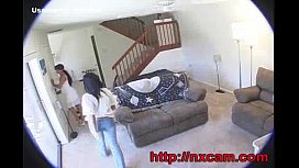 Teen boy having sex on hidden cam