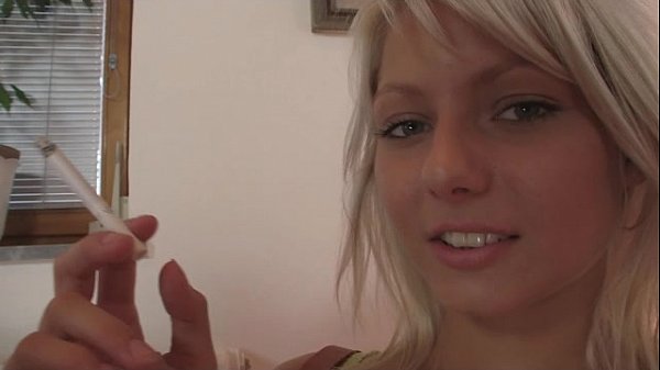 Smoking masturbation teen scene