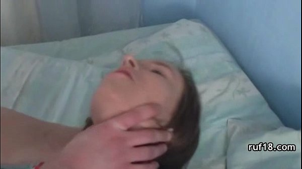 Teen tied couple rough scene