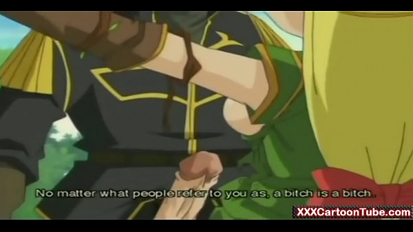 Hentai elf girl fucked in public scene
