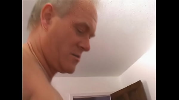 Teen vith old man scene