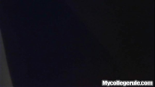 College students group sex company scene