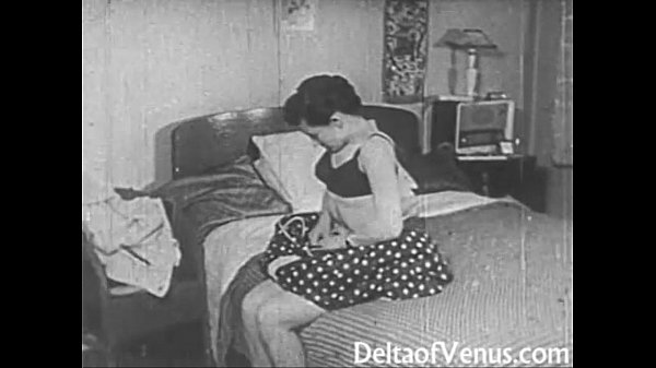 Vintage real masturbation girl scene