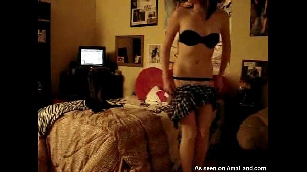 Young teen stripping and fucking scene