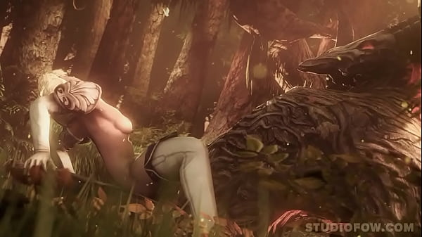 Forest tentacale hentai scene