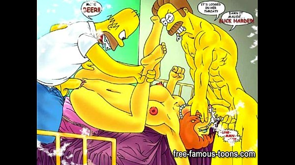 Famous hentai cartoon heroes group sex scene