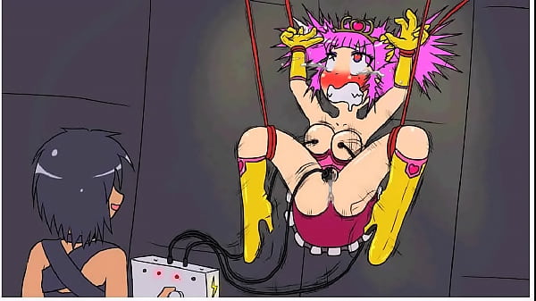 Hentai school electro viberator scene