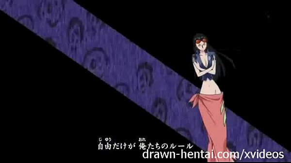 Hentai one piece nico robin vs noobles scene