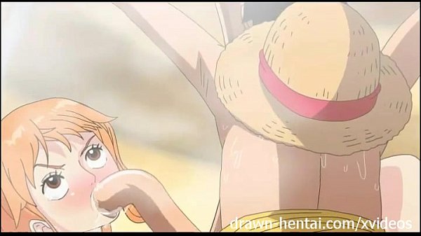 One piece hentai chopper heats up nami scene