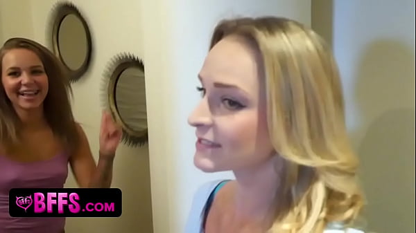 Sister friends spy brother scene