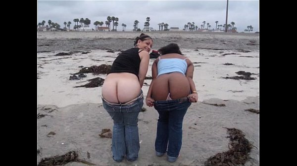 Girls mooning asses scene